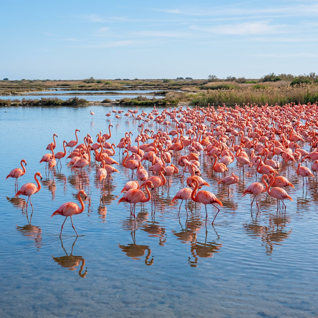 Les Flamants Roses