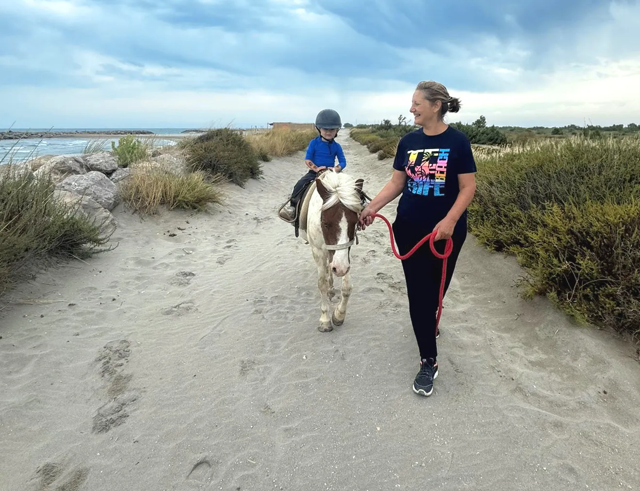 Balade en poney pour enfants - Lou Simbèu